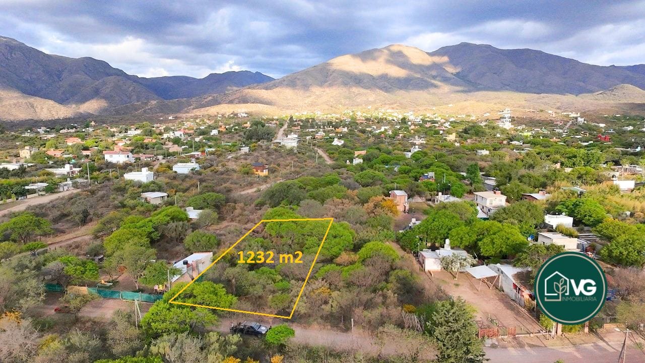 Terreno de 1232 m2 en Barrio Las Gemelas, Capilla del Monte, Córdoba