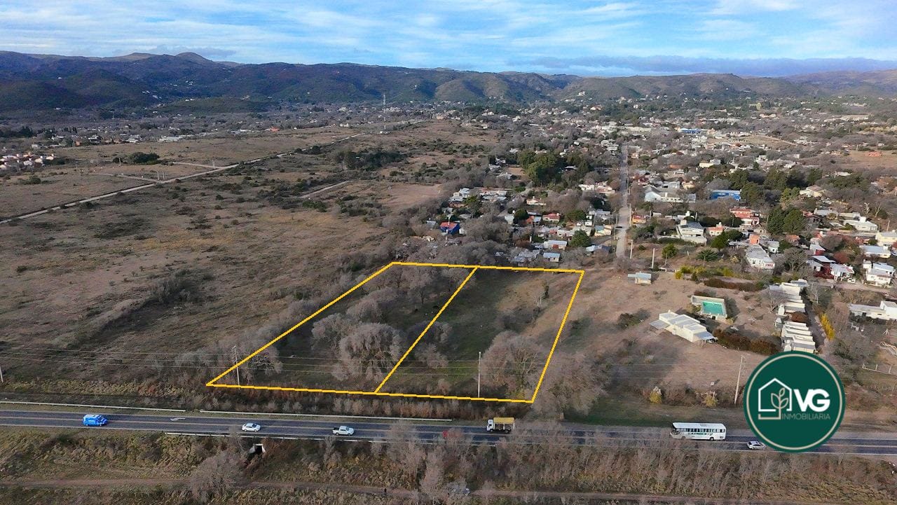 Lotes sobre Ruta 38 en La Cumbre, Córdoba